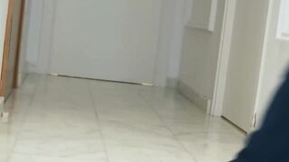 Ass-Pounded Babe in Ripped Jeans Fucked Hard by Huge Dick Until Orgasmic Screams
