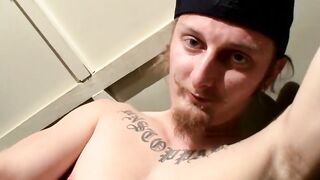 Tatted Up Straight Guy - Hot Ass Fucking & Facial