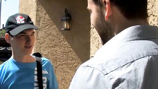 Sugar Daddy's Hardcore Fuck Fest Featuring barely legal Hunk - Paper Boy