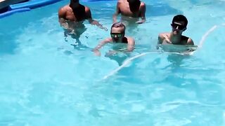 Raw Twinks Bareback Threesome Action" or "Three's The Charm For These barely legal Guys!