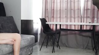 Strangers Share Wife's Bed in Hot Threesome - FFM Swinger Action