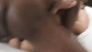 Black Bullet - Ebony Babe Kate Gets Her Pussy Filled With A Big Load