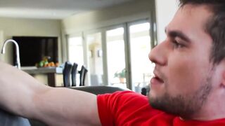 Princeton Price's Rough Sex Adventure with Older Man - Anal Threesome