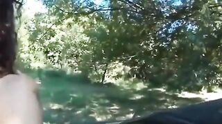 French Beauty's Hot & Horny Road Head Blowjob Adventure