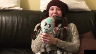 Teens Fingertips - Passionate Couple Explore Each Other Intimately
