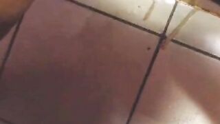 Ebony Chubby Girl's Masturbation Adventure