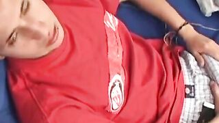 Hot Latin Twinks - Jerking Off & Facial Blast