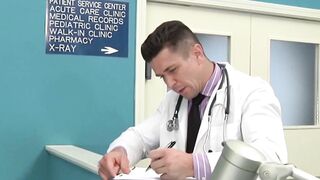 Hot Twinks Fuck Hard After Doctor's Check-Up - Scene #1