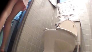 Asian Employees Unleash Their Wild Side - Office Restrooms Turn Into A Sex Dungeon