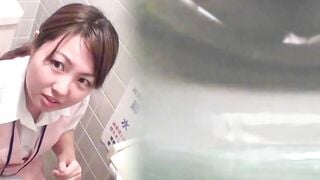 Asian Employees Unleash Their Wild Side - Office Restrooms Turn Into A Sex Dungeon
