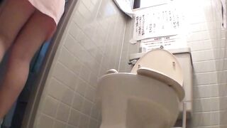 Asian Employees Unleash Their Wild Side - Office Restrooms Turn Into A Sex Dungeon