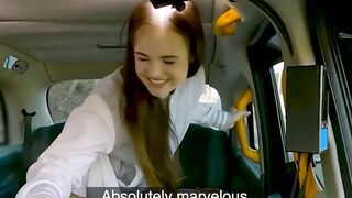 Brunette Babe Oliva Zlatova Fucks Former Teacher In A Taxi Reality