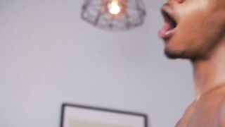 Male Noir's Hunk Zack Le Gets Facial Treatment From My Big Dick