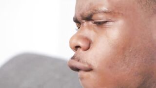 Male Noir's Hunk Zack Le Gets Facial Treatment From My Big Dick