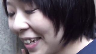 Petite college girl's Wet Pantie Adventure - Close-Up View of Asain Cutie