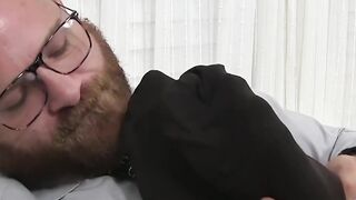 Foot Worship - Beard Fetish with Latin Stud