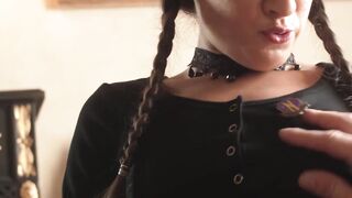 Fetish Freaks #3 - Lesbian Dollhouse", featuring actresses like Wednesdays Freja Von-Doom & Claire Rooz in this kinky lesbo threesome adventure!