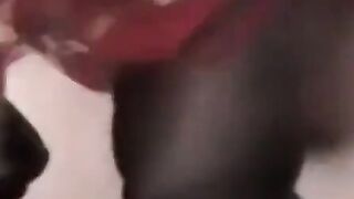 Threesome Frenzy #3 - Black & White Perv Swallowing Three Big Dicks