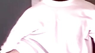 Threesome Frenzy #3 - Black & White Perv Swallowing Three Big Dicks