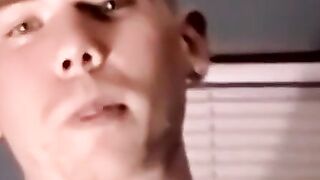 Threesome Frenzy #3 - Black & White Perv Swallowing Three Big Dicks