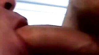 Mature Guy Jerking Off And Blowing A Younger Man's Load
