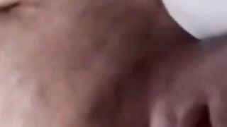 Mature Guy Jerking Off And Blowing A Younger Man's Load