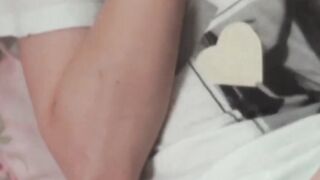 Asian Honey Babe Fingers Her Mature Pussy in POV