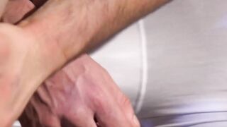 Ink-Clad Thug Gangbangs Prison Guard's Ass - Old Man Fucked by Younger Men