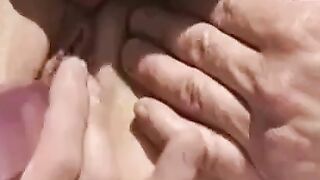 Outdoor Swede Amanda Fucks Herself With A Dildo And Blows For The Camera