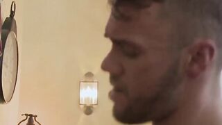 Hairy Hunk Gets Analized By Muscular Stud - Gay Sex in Hardcore Action