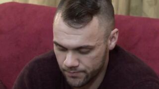 Hairy Hunk Gets Analized By Muscular Stud - Gay Sex in Hardcore Action