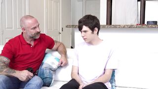 Step-Daddy's Girl" - Older Man Teaches barely legal Stepson How To Dominate In Bed