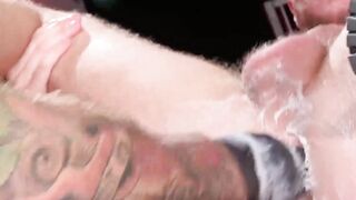 Ink-Drenched Fistfucking Action! - Big Dick Porn Star Draws From Hunk