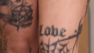 Big Boob Babe Gives Wild Ride on Big Dick - Curvy Ink Girl with Huge Natural Breasts