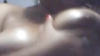WebCam Girl Shows Off Her Big Boobs - Spanish Version
