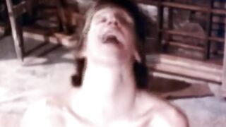 Retro-Skinny Guy Riding Dick Hard & Explosive Facial
