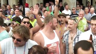 Raw & Bald Gay Sex - Unshaven Daddy Fucks Bottom Hardcore