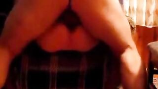 Russian Brunette Teen's Kitchen Adventure With Veggie Dildo
