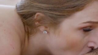 Busty Step-Daughter Skyler Snow Riding Stepmoms Face After Reunion - POV