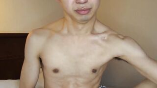 Asian Twinks Wanking Hard And Moaning For Cameras