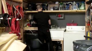 Janitor's Ass Fucked By Student - Sneaky Sex Ed Lesson