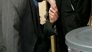 Janitor's Ass Fucked By Student - Sneaky Sex Ed Lesson