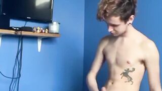 Twinks-R-Us #1042: Twunk Hottie Gets Fucked By DILDO And JERKS OFF! (Boy Desires)