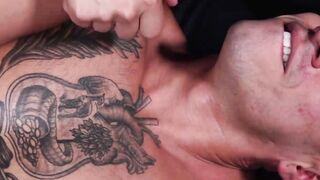 Bareback Thug Fuck Fest Featuring Huge Loads From Both Guys