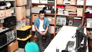 Asian Thief Gets Rough Anal Pounding From Hunk With Big Dick