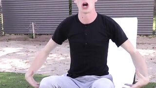 Steamy Shower Masturbation Confession with Hot Twink