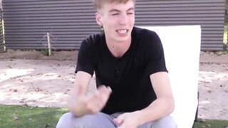 Steamy Shower Masturbation Confession with Hot Twink