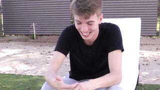 Steamy Shower Masturbation Confession with Hot Twink