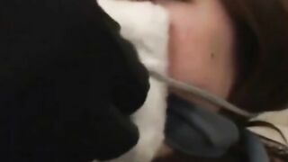 部屋に不法侵入して着衣緊縛