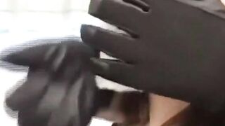 部屋に不法侵入して着衣緊縛